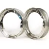 Felgen-Set -BGM PRO 2.10-10 Zoll- Vespa (Typ PX) – Vespa Smallframe V50, 50N, Special, PV, ET3, PK50-125 (S/XL/XL2), Largeframe PX, T5, Sprint, Rally, GT/GTR, LML Star, Deluxe – Edelstahl Poliert