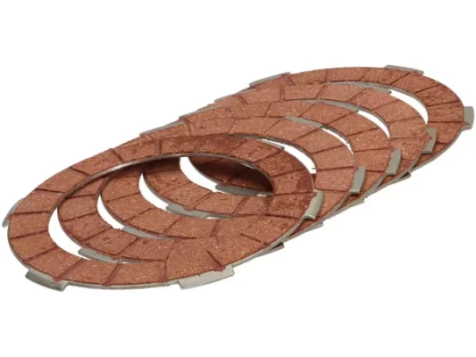 Kupplungsbeläge -BGM PRO Superstrong Racing Red- Lambretta LI, LIS, SX, TV (Serie 2-3), DL, GP – 5-Scheiben