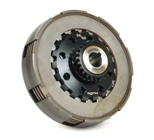 Kupplung 24Z (64/65) -BGM PRO Superstrong 2.0 Touring STD Ultralube – Belag Cosa2 (Stahl/Kork)- 24 Zähne für Primärrad 64/65Z – Vespa PX200, Rally200 -(pre. BGM8099D)