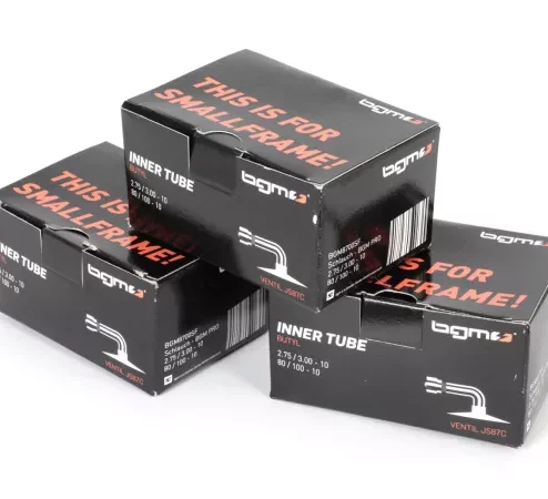 Schlauch-Set (3x) -BGM PRO 10 Zoll- 3.00-10, 90/90-10 – Vespa Smallframe z.B. V50, 50N, Special, V90, PV, ET3, PK, Lambretta Lui, J50 (1968-), J100, J125 , 50 DL, 50 Special