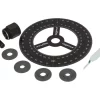 Gradscheibe inkl. Halter und Zeiger -BGM PRO-Aluminium – Schwarz – passend für Vespa mit Polradgewinde M28x1mm – Vespa PK, PX, T5, Cosa, LML sowie Fahrzeuge mit elektronische Zündung (BGM/VAPE) Vespa V50, PV, Sprint, VBB, GT, Sprint, Super, Wideframe