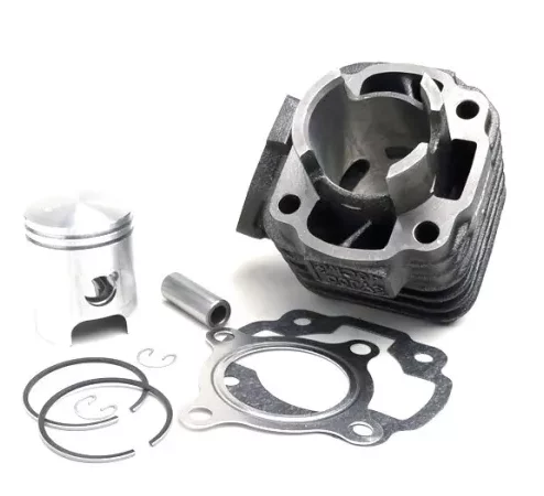 Zylinder -BGM ORIGINAL 50 ccm- CPI AC Euro 2 – 12mm Kolbenbolzen – (0° geneigter Auspuffflansch)