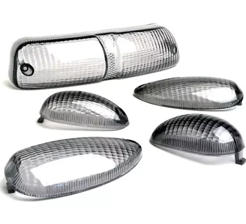 Blinkergläser -BGM ORIGINAL 5er Set- Piaggio TPH bis Bj. 2005 – Schwarz