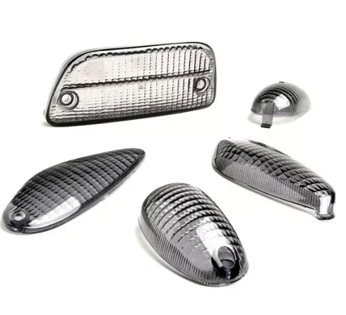 Blinkergläser -BGM ORIGINAL 5er Set- Piaggio NRG MC2 – Schwarz