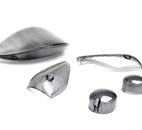 Blinkergläser -BGM ORIGINAL 5er Set- MBK Nitro (YQ50/L, 2-Takt), Yamaha Aerox (YQ50/L, 2-Takt) (1999-) – Schwarz