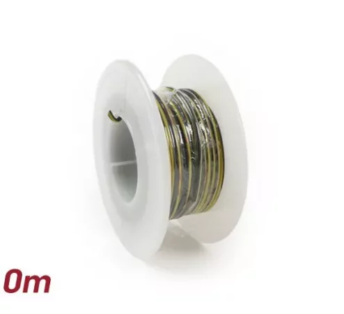 Elektrokabel -UNIVERSAL 0,85mm²- 10m – Schwarz/Gelb