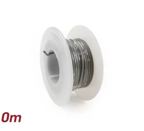 Elektrokabel -UNIVERSAL 0,85mm²- 10m – Grau