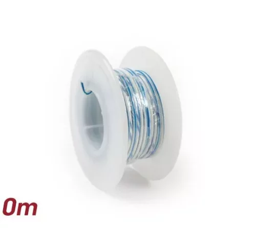 Elektrokabel -UNIVERSAL 0,85mm²- 10m – Weiss/Blau