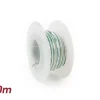 Elektrokabel -UNIVERSAL 0,85mm²- 10m – Weiss/Grün