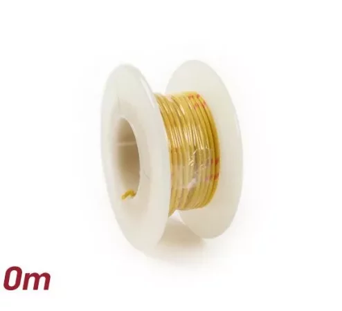 Elektrokabel -UNIVERSAL 0,85mm²- 10m – Gelb