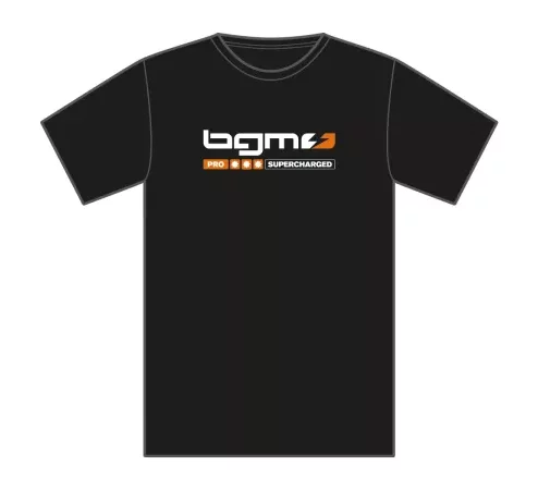 T-Shirt -BGM Supercharged- schwarz – L