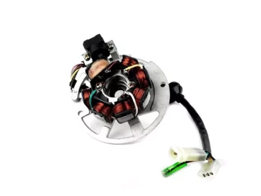 Zündung -BGM ORIGINAL Grundplatte- CPI 50 ccm (Euro 2, 6 Kabel) – Version 1 (1x Einzelstecker, 2x Kombistecker)